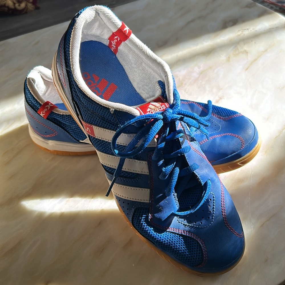 Adidas X vs X AdiPRENE Men’s 2009 Blue 3 White Stripes Sneakers Sz 8.5 - Picture 3 of 15